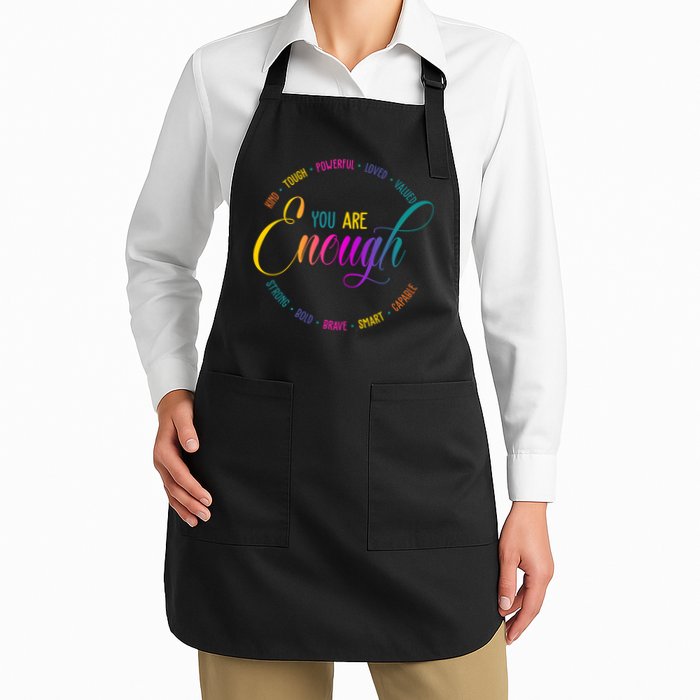 You Are Enough Kindness Quote Apron