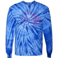 You Are Enough Worthy Loved Kind Strong Capable Positive Great Gift Tie-Dye Long Sleeve Shirt