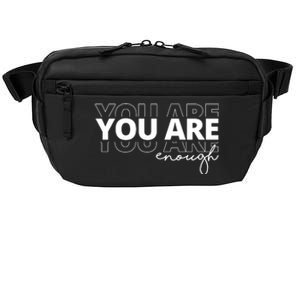 You Are Enough Inspiring Quote Crossbody Pack