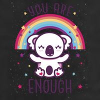 You Are Enough Koala Cool Comfort Performance Bucket Hat