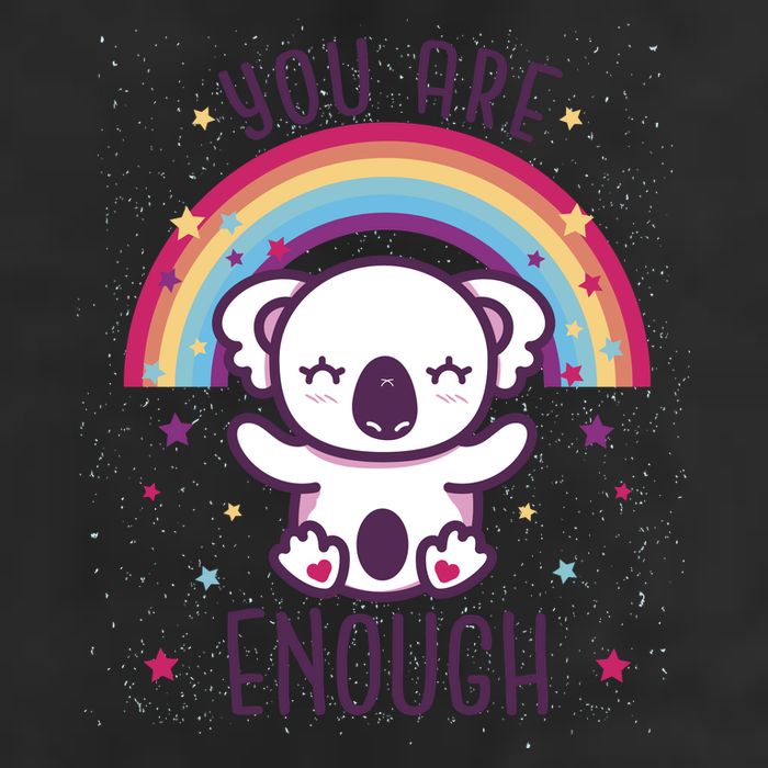 You Are Enough Koala Cool Comfort Performance Bucket Hat