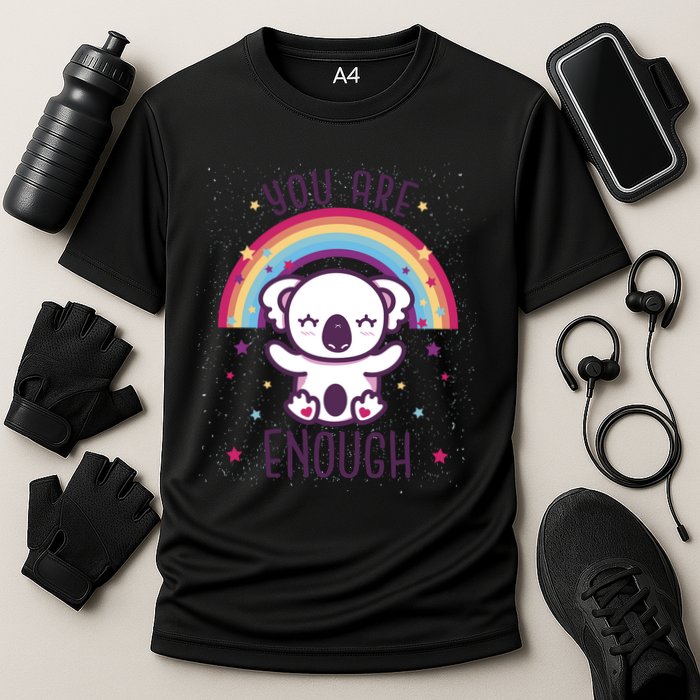 You Are Enough Koala Cooling Performance Crew T-Shirt