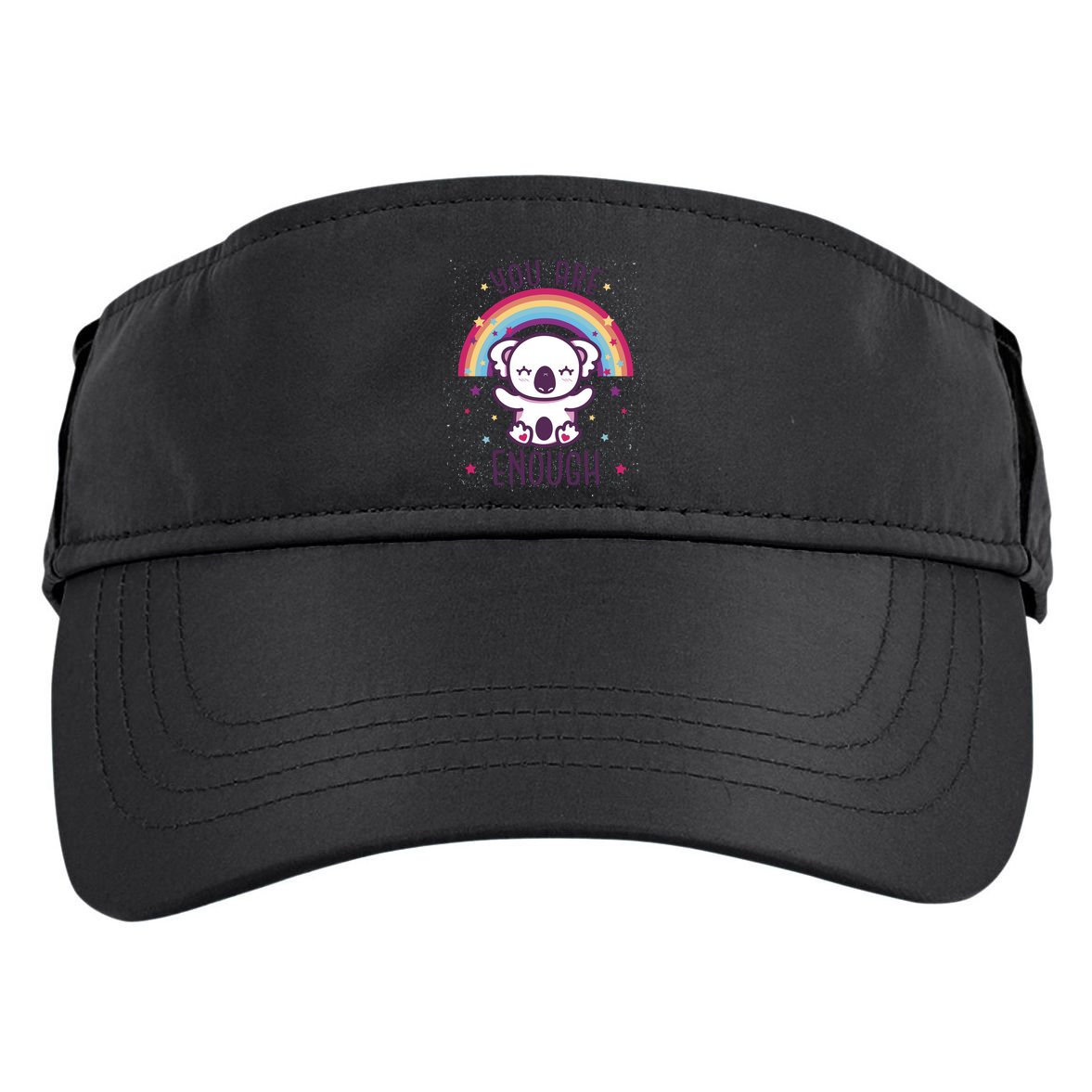 You Are Enough Koala Adult Drive Performance Visor