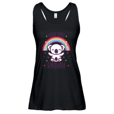 You Are Enough Koala Ladies Essential Flowy Tank