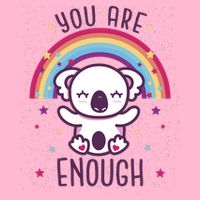 You Are Enough Koala Premium T-Shirt