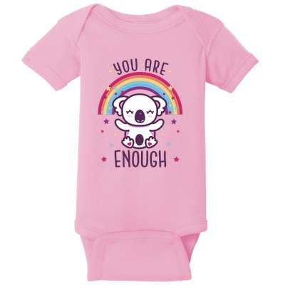 You Are Enough Koala Baby Bodysuit