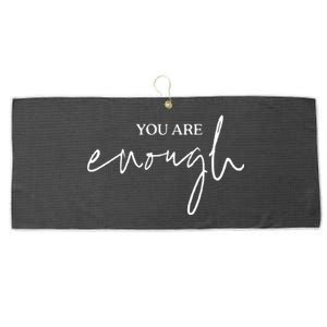 You Are Enough For Life Great Gift Large Microfiber Waffle Golf Towel