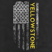 Yellowstone American Flag Adult Drive Performance Visor