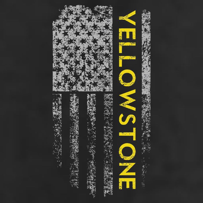 Yellowstone American Flag Adult Drive Performance Visor
