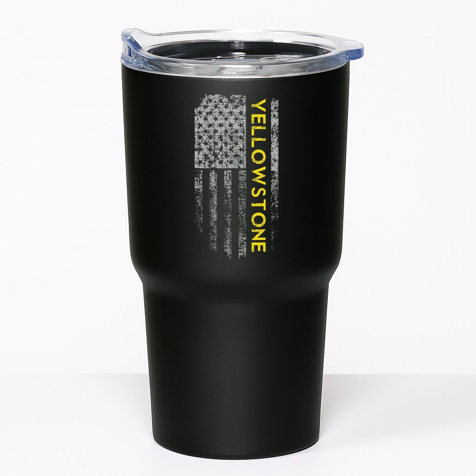 Yellowstone American Flag Tumbler