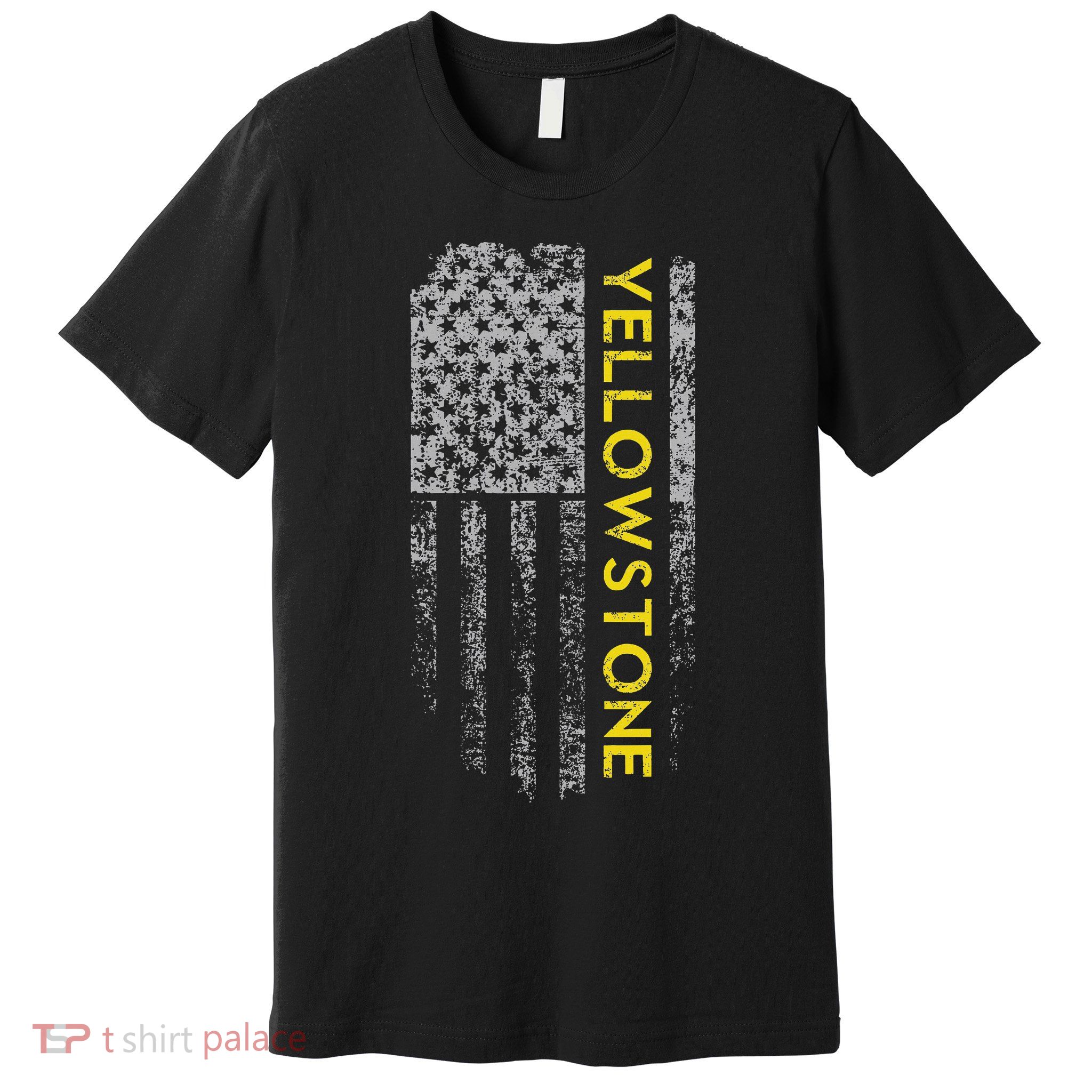 Yellowstone American Flag Premium T-Shirt
