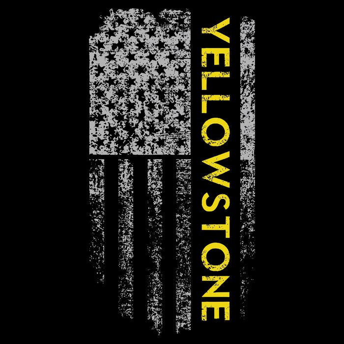 Yellowstone American Flag Womens Tank Top