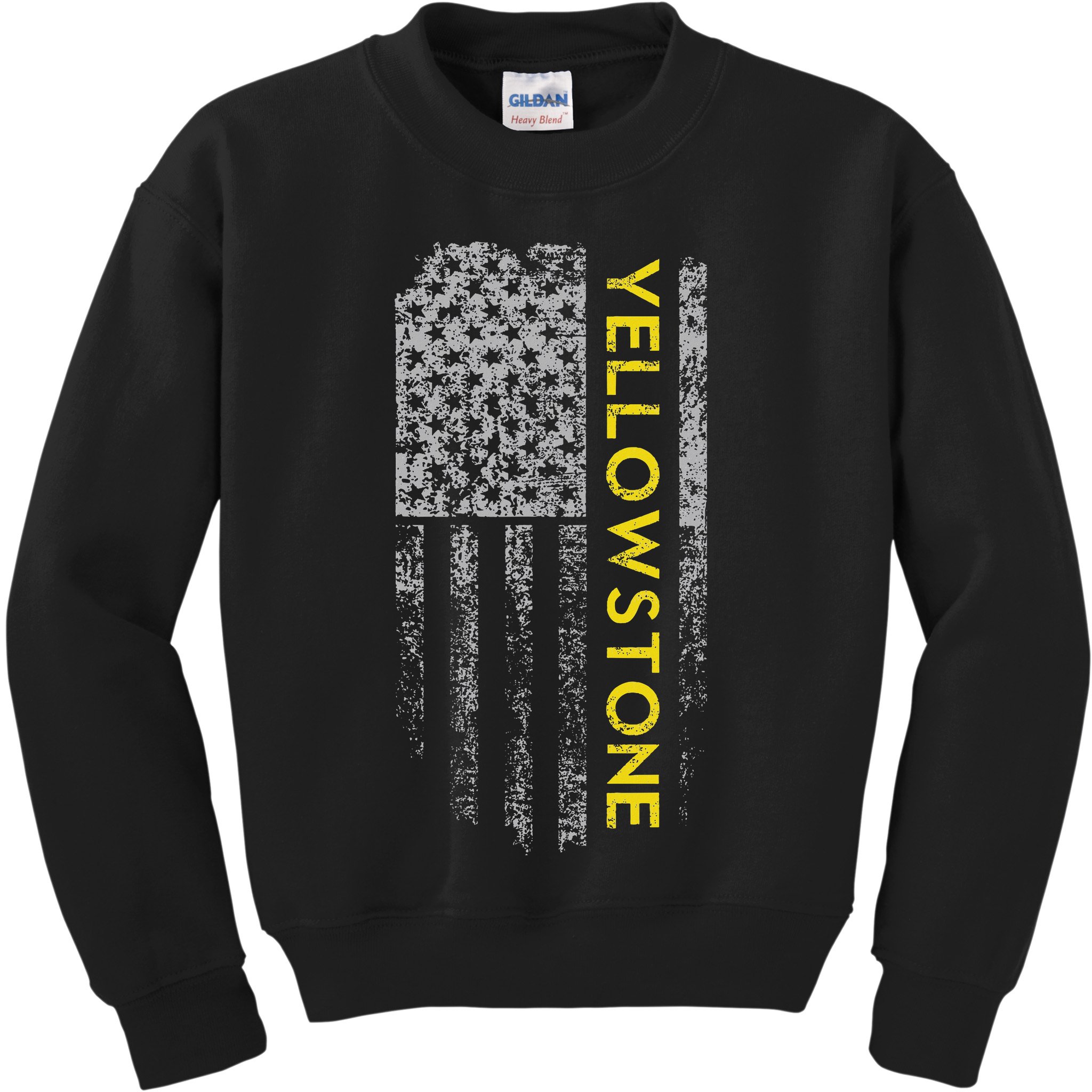 Yellowstone American Flag Kids Sweatshirt