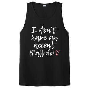 YAll Accents Funny Western Boho Country Fashion Fun Gift PosiCharge Competitor Tank