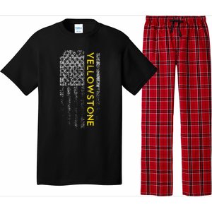 Yellowstone American Flag Pajama Set