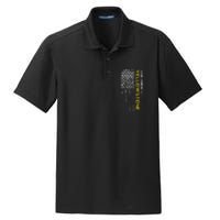 Yellowstone American Flag Dry Zone Grid Polo