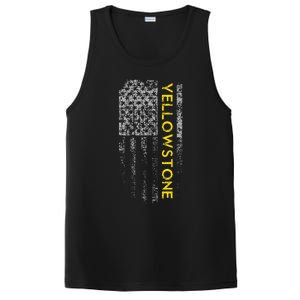 Yellowstone American Flag PosiCharge Competitor Tank