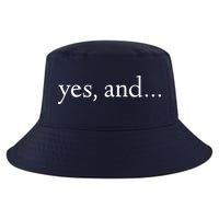 Yes And! Funny Improv Acting & Comedy Gift Cool Comfort Performance Bucket Hat