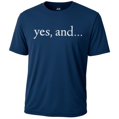 Yes And! Funny Improv Acting & Comedy Gift Performance Shirt