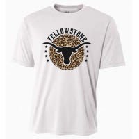 Yellowstone American Flag Cooling Performance Crew T-Shirt