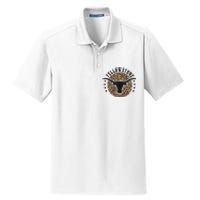 Yellowstone American Flag Dry Zone Grid Polo