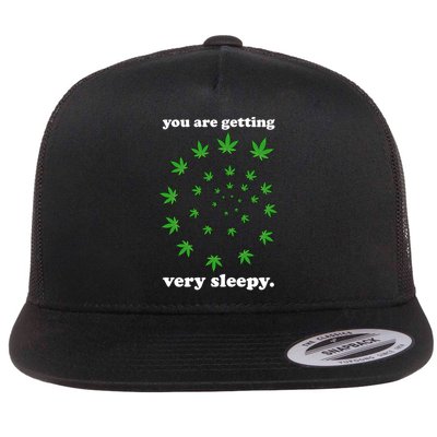 You Are Getting Very Sleepy The Weed Flatbill Hat