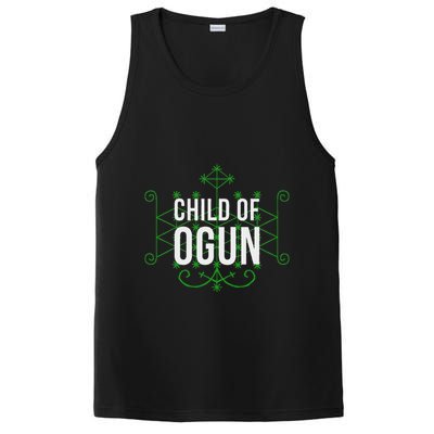 Yoruba African God Hoodoo Veve Orisha Child Of Ogun PosiCharge Competitor Tank