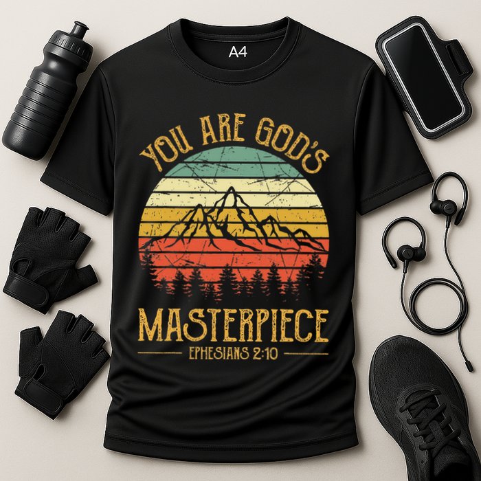 You Are GodS Masterpiece Cooling Performance Crew T-Shirt