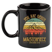 You Are GodS Masterpiece 11oz C Handle Ceramic Mug