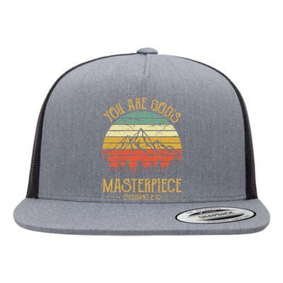 You Are GodS Masterpiece Flat Bill Trucker Hat