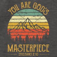 You Are GodS Masterpiece Vector Backpack