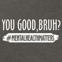 You Are Good Bruh Mental Health Matter Cotton Canvas Backpack