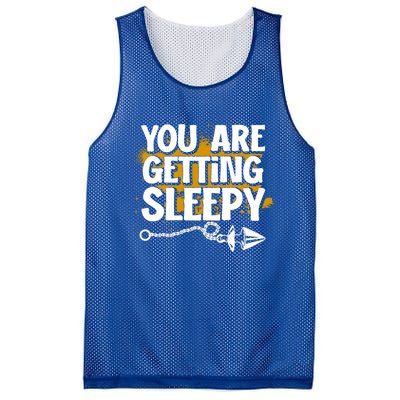 You Are Getting Sleepy Hypnotic Illusion Hypnosis Cool Gift Mesh Reversible Basketball Jersey Tank