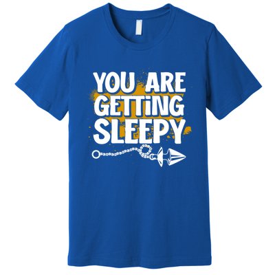 You Are Getting Sleepy Hypnotic Illusion Hypnosis Cool Gift Premium T-Shirt