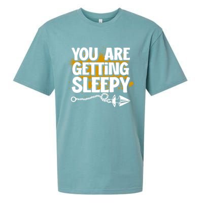 You Are Getting Sleepy Hypnotic Illusion Hypnosis Cool Gift Sueded Cloud Jersey T-Shirt