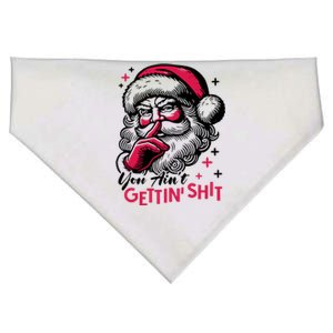 You Aint Gettin Shit Funny Santa USA-Made Doggie Bandana