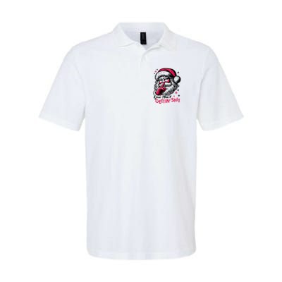 You Aint Gettin Shit Funny Santa Polo