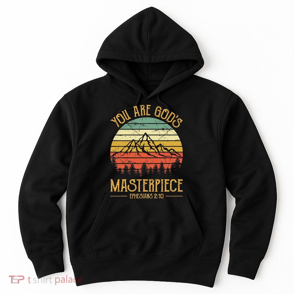 You Are Gods Masterpiece Kids Christian Hoodie