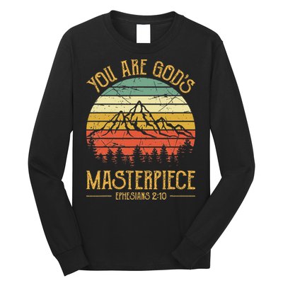 You Are Gods Masterpiece Kids Christian Long Sleeve Shirt