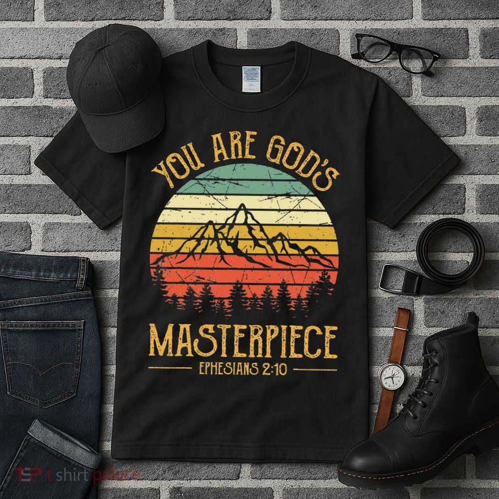You Are Gods Masterpiece Kids Christian Tall T-Shirt