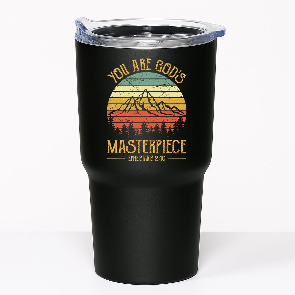 You Are Gods Masterpiece Kids Christian Tumbler