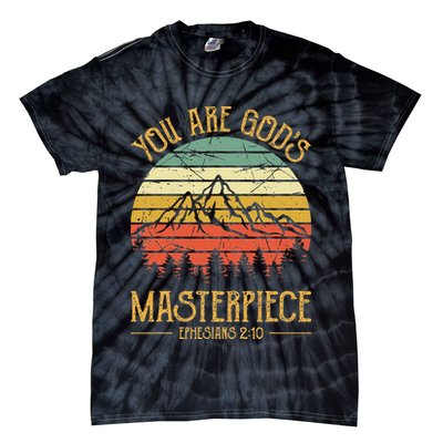 You Are Gods Masterpiece Kids Christian Tie-Dye T-Shirt