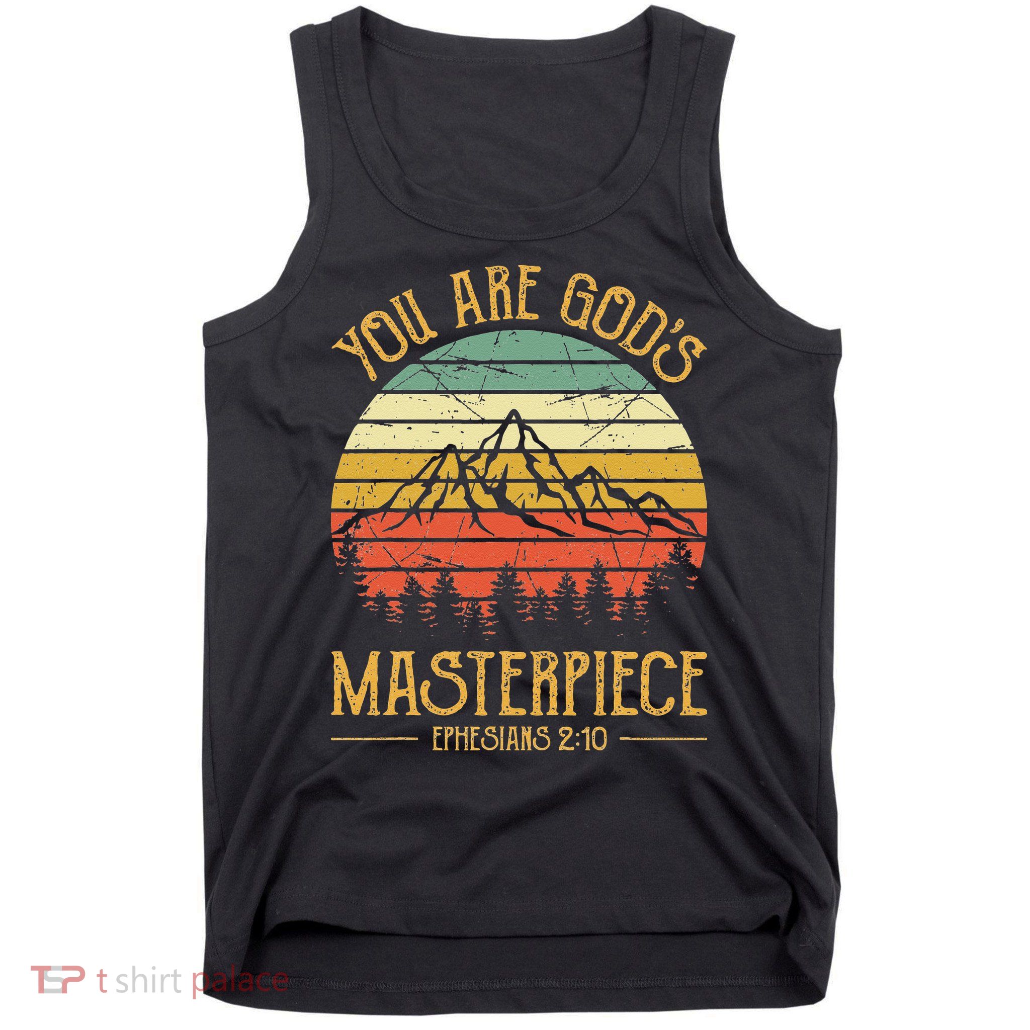 You Are Gods Masterpiece Kids Christian Tank Top