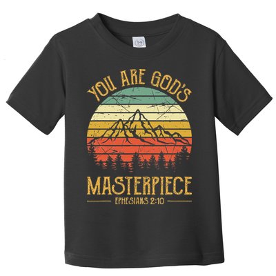 You Are Gods Masterpiece Kids Christian Toddler T-Shirt