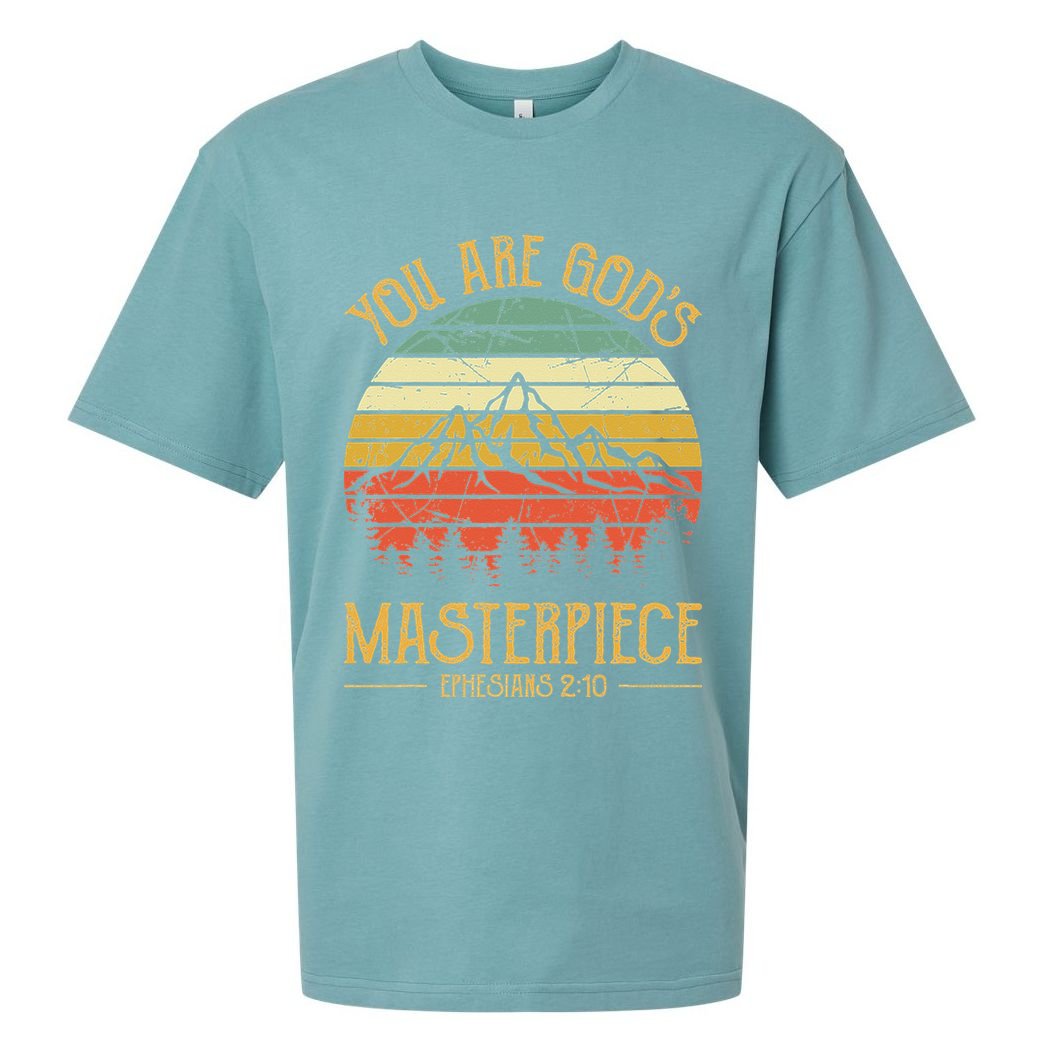 You Are Gods Masterpiece Kids Christian Sueded Cloud Jersey T-Shirt