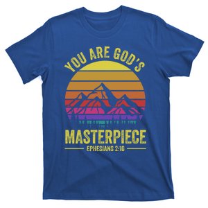 You Are God's Masterpiece Bible Verse Christian Faith Great Gift T-Shirt