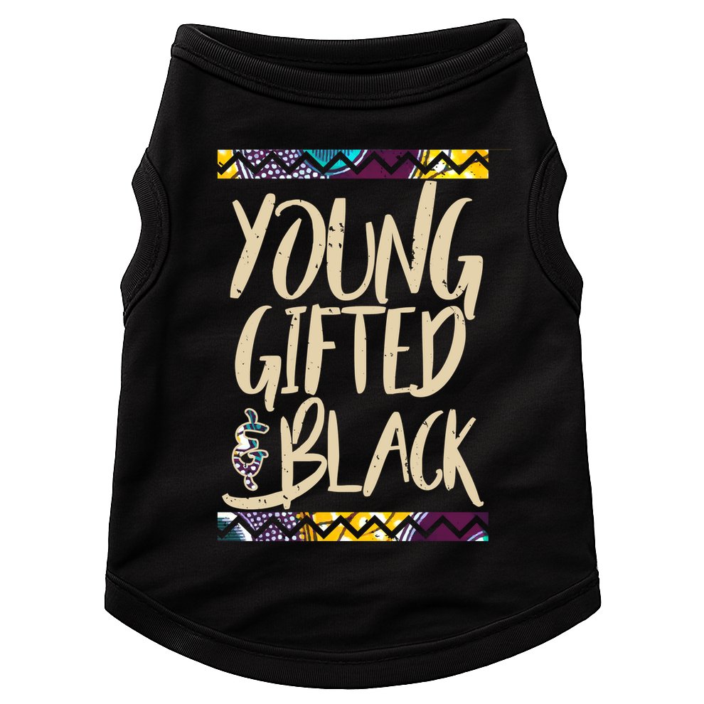 Young Gifted & Black African Pride Doggie Tank