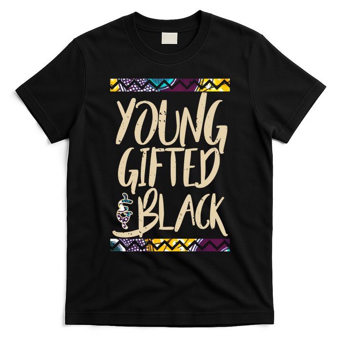 Young Gifted & Black African Pride T-Shirt