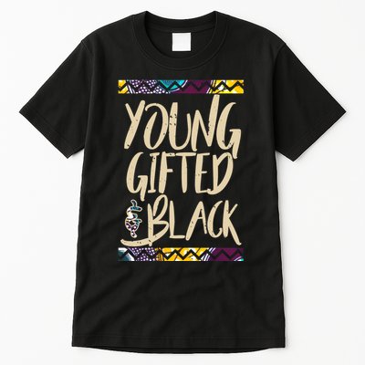 Young Gifted & Black African Pride Tall T-Shirt