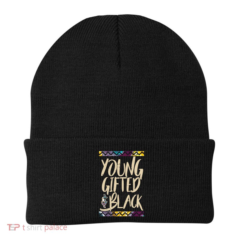 Young Gifted & Black African Pride Beanie